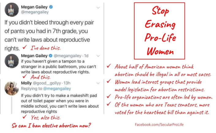 Stop erasing pro-life women