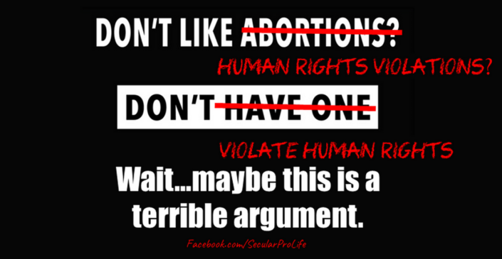 It makes no sense to tell people worried about human rights violations to just mind their own business.