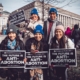 Young people with pro-life signs