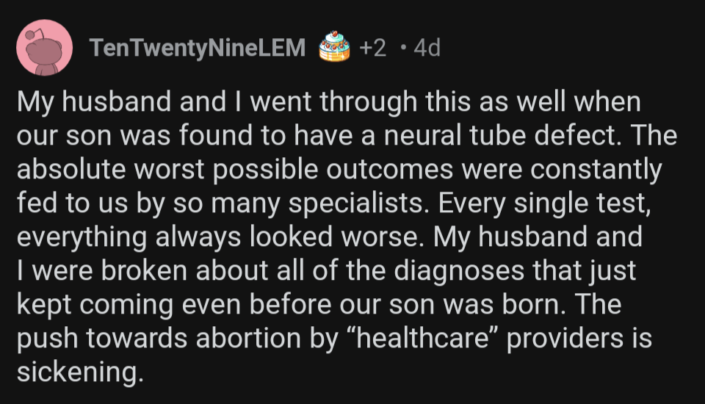 the push toward abortion is sickening