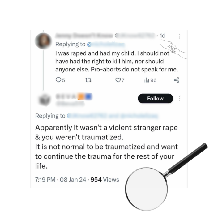 pro-aborts don’t speak for me