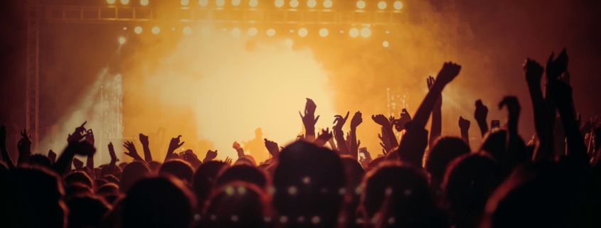 A concert crowd. Photo credit: Vishnu R. Nair on Unsplash
