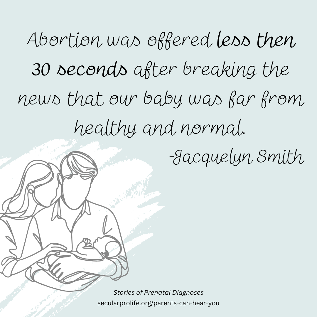 prenatal diagnosis Jacquelyn Smith