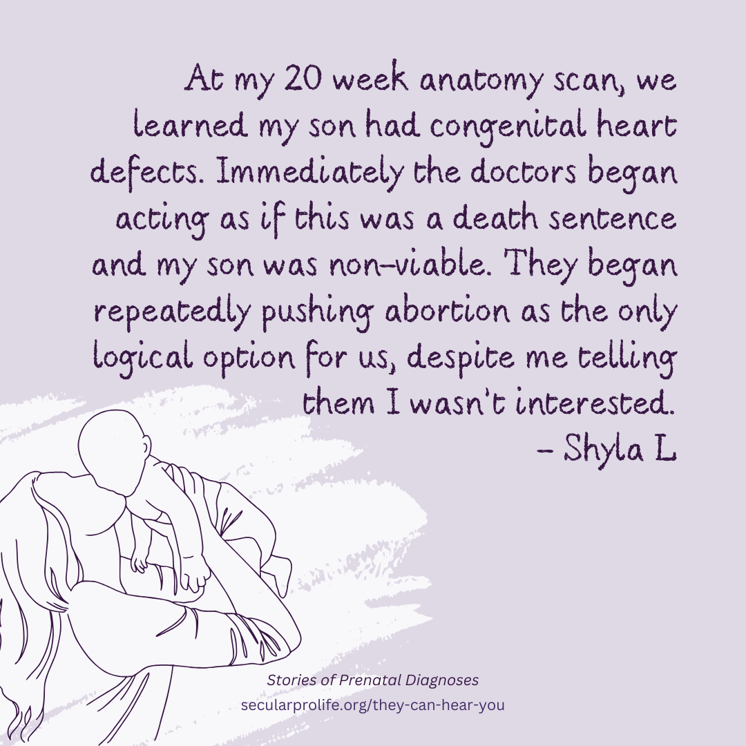 prenatal diagnosis Shyla L