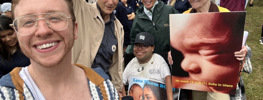 Herb and several other people at the New Jersey March for Life