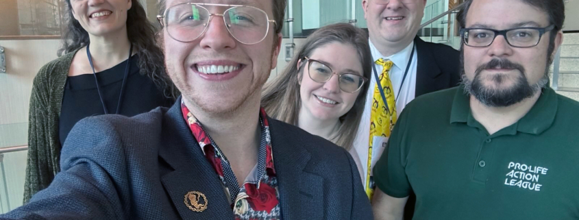 Monica and Herb group selfie