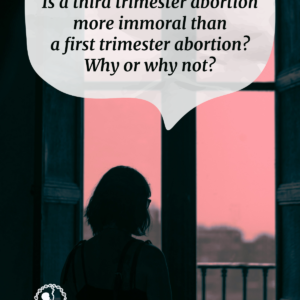 waya-is a 3rd trimester abortion more immoral