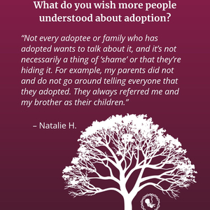 Adoption Stories Natalie H Adoptee